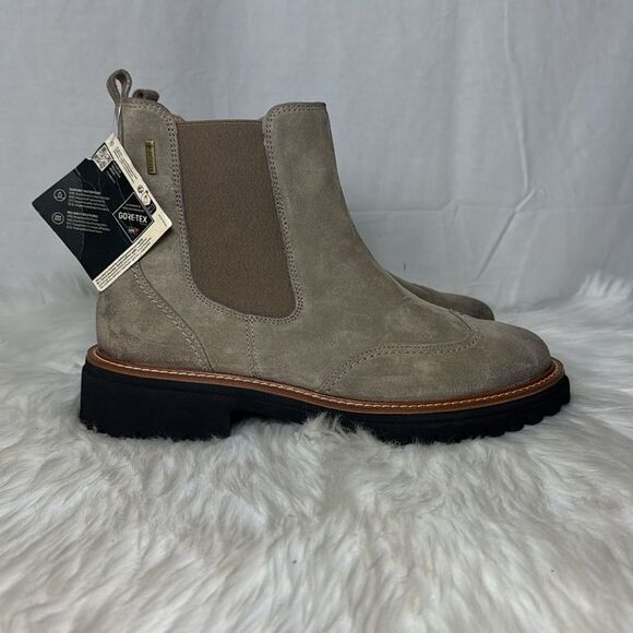Paul Green Watson NWT Women's Chelsea Booties Antelope Gore Soft Sz UK 5/US 7.5 - Picture 5 of 8